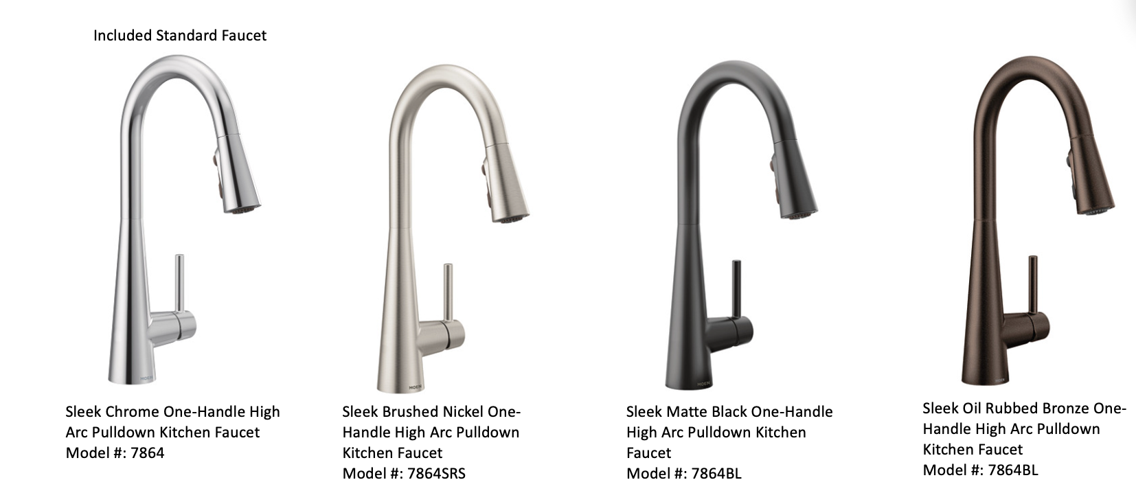 Gibson Style Kitchen Faucets